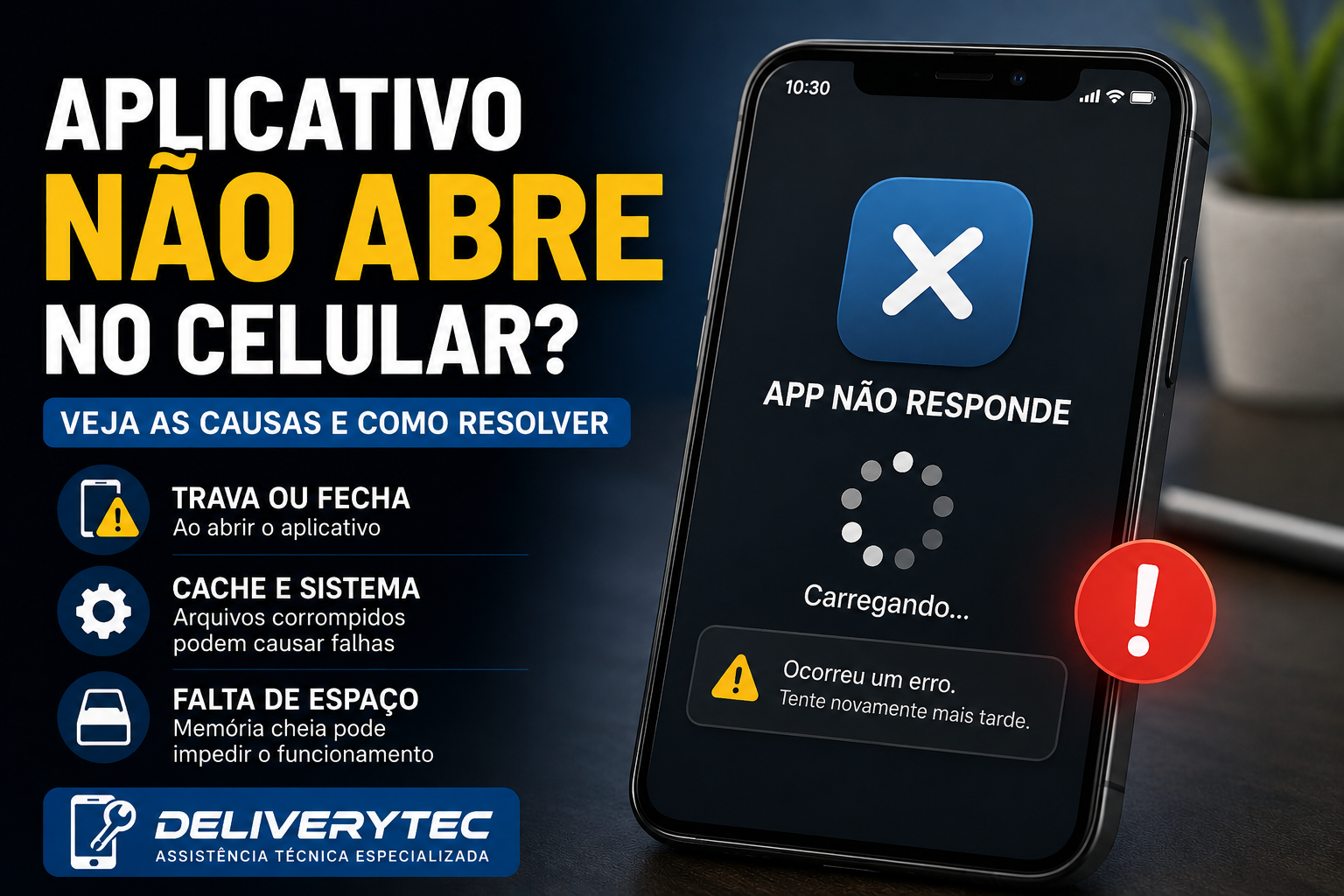 Aplicativo não abre no celular? Veja as principais causas e como resolver