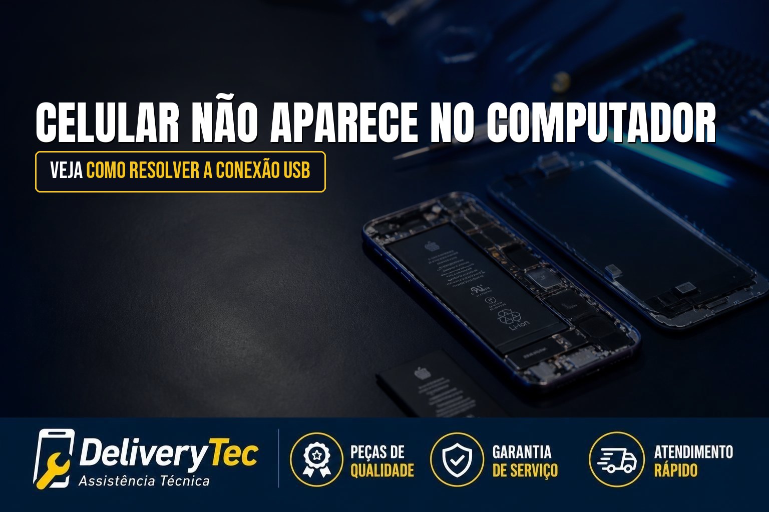 Celular não aparece no computador? Veja como resolver