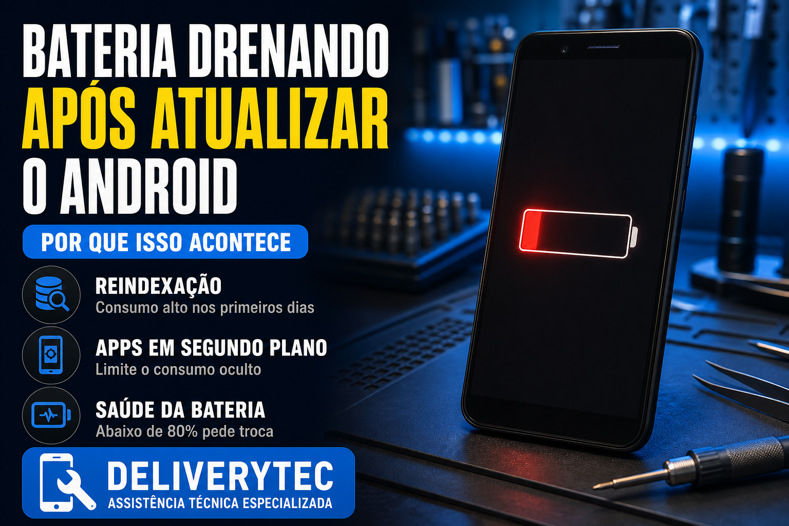 Bateria do Galaxy Drenando Rápido Após a One UI 8? Veja o que Está Acontecendo