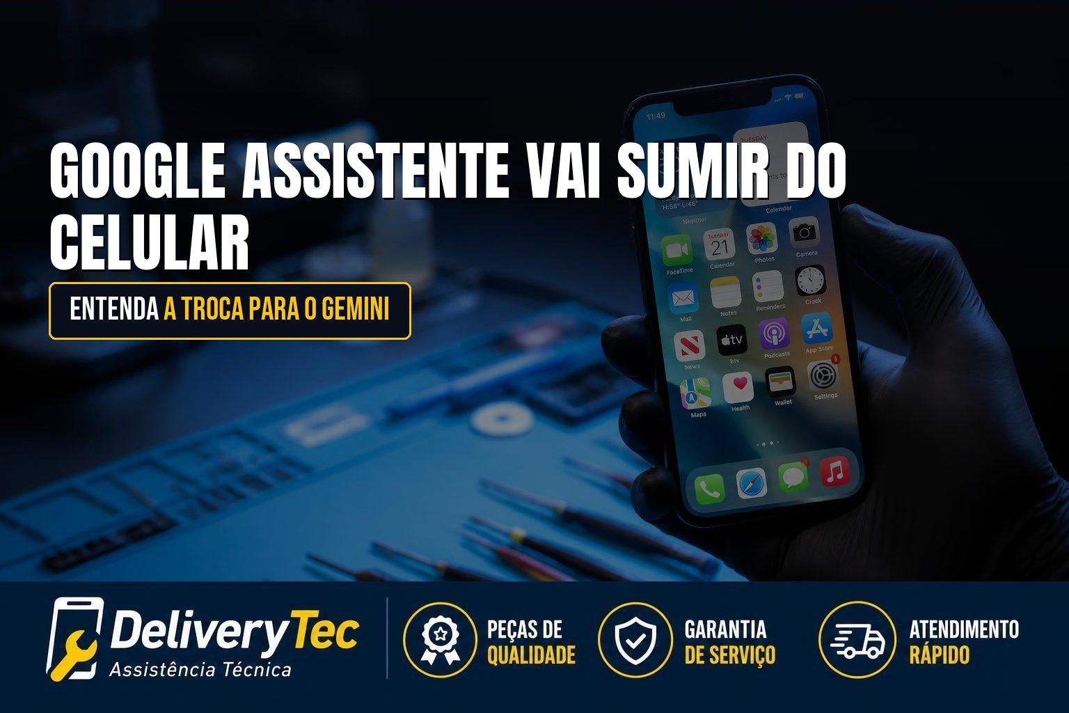 Google Assistente Vai Sumir do seu Celular? Entenda a Troca para o Gemini