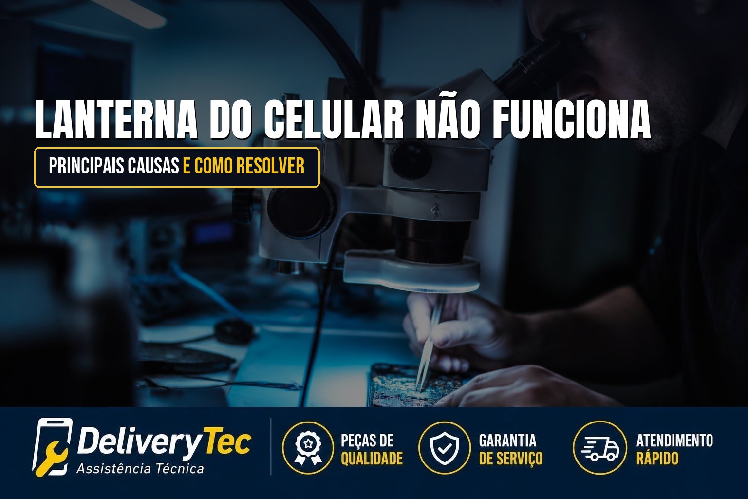 Lanterna do celular não funciona? Veja as principais causas e como resolver
