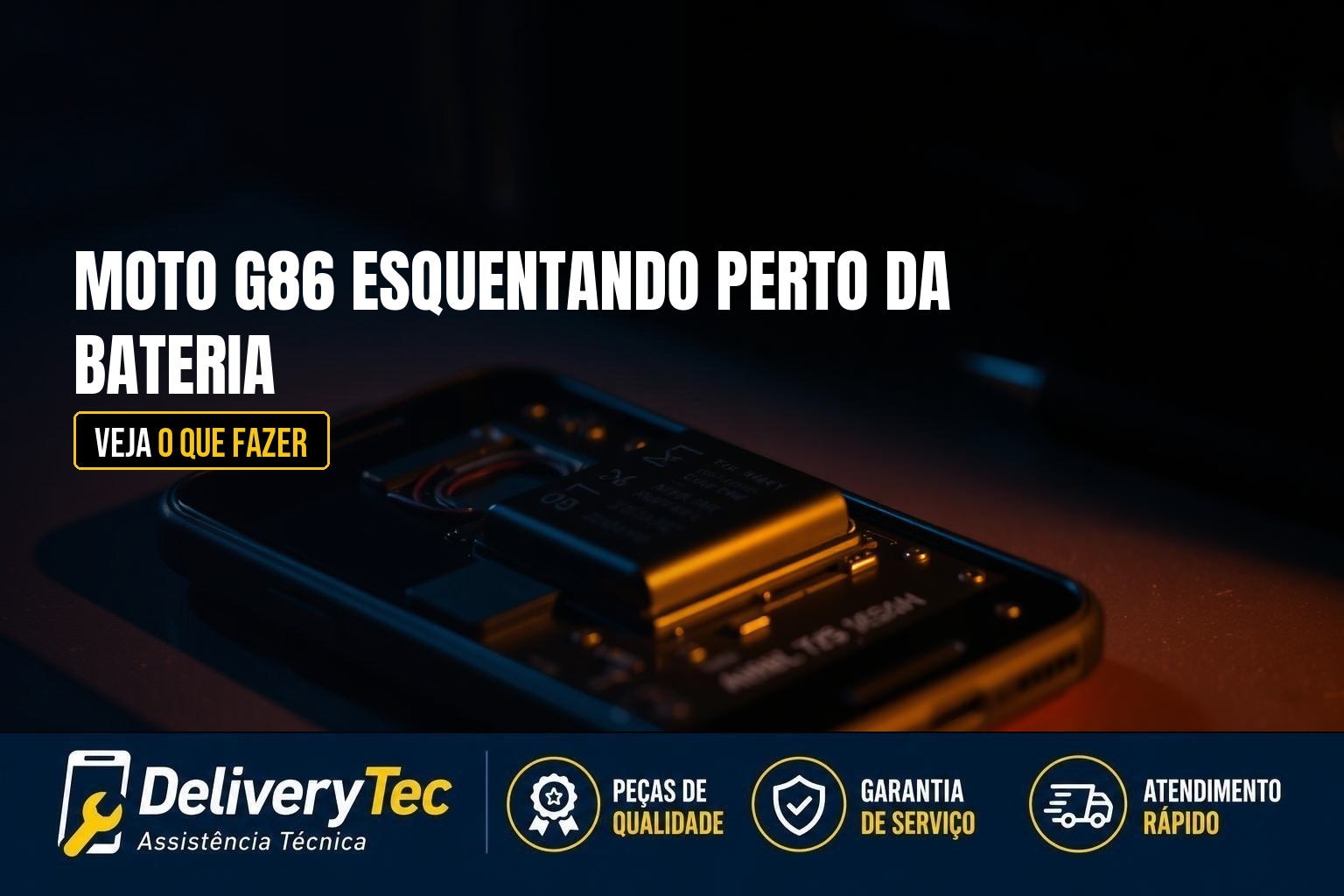 Moto G86 Esquentando com Aparência de Vazamento Perto da Bateria? Veja o que Fazer