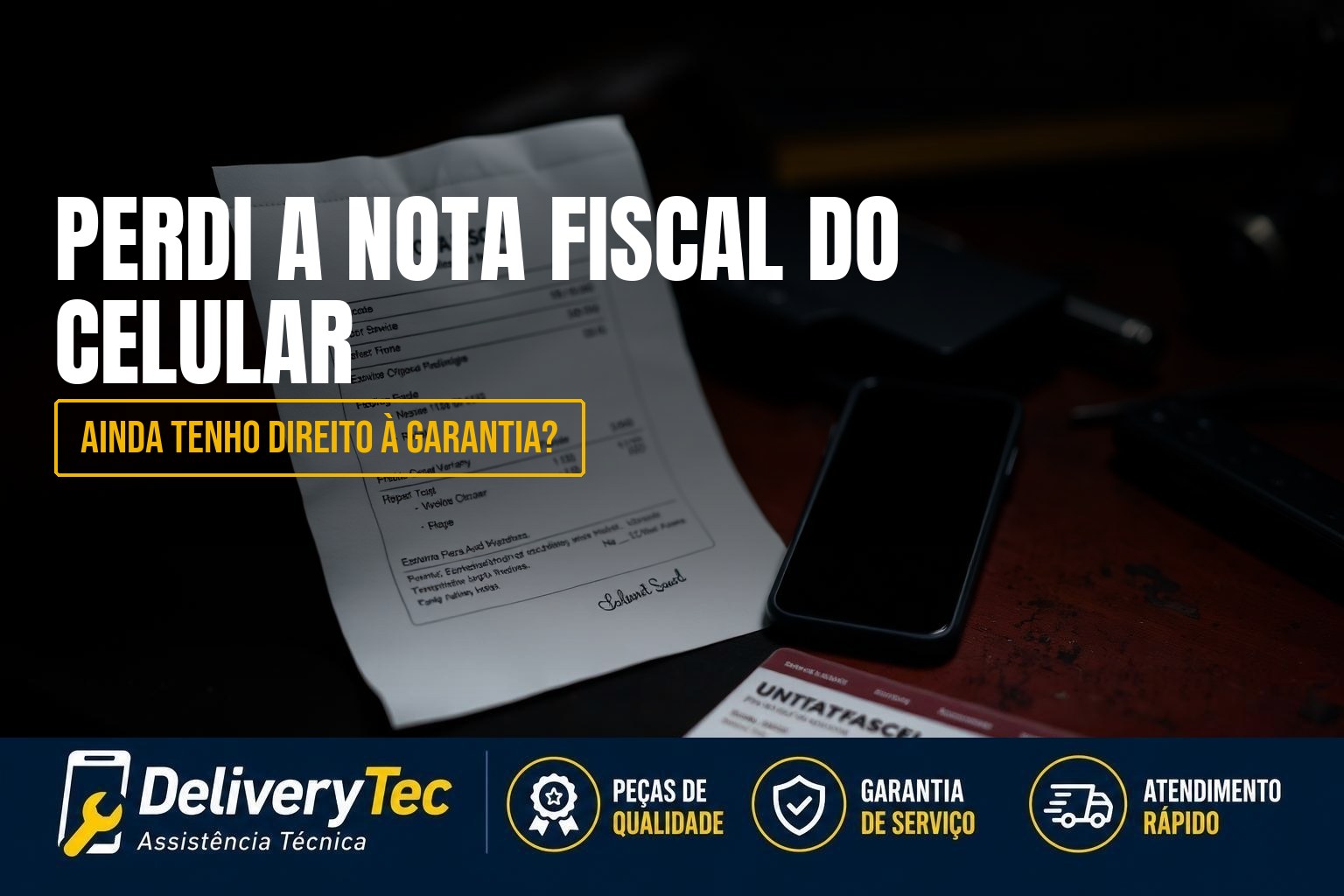 Perdi a Nota Fiscal do Celular. Ainda Tenho Direito à Garantia?