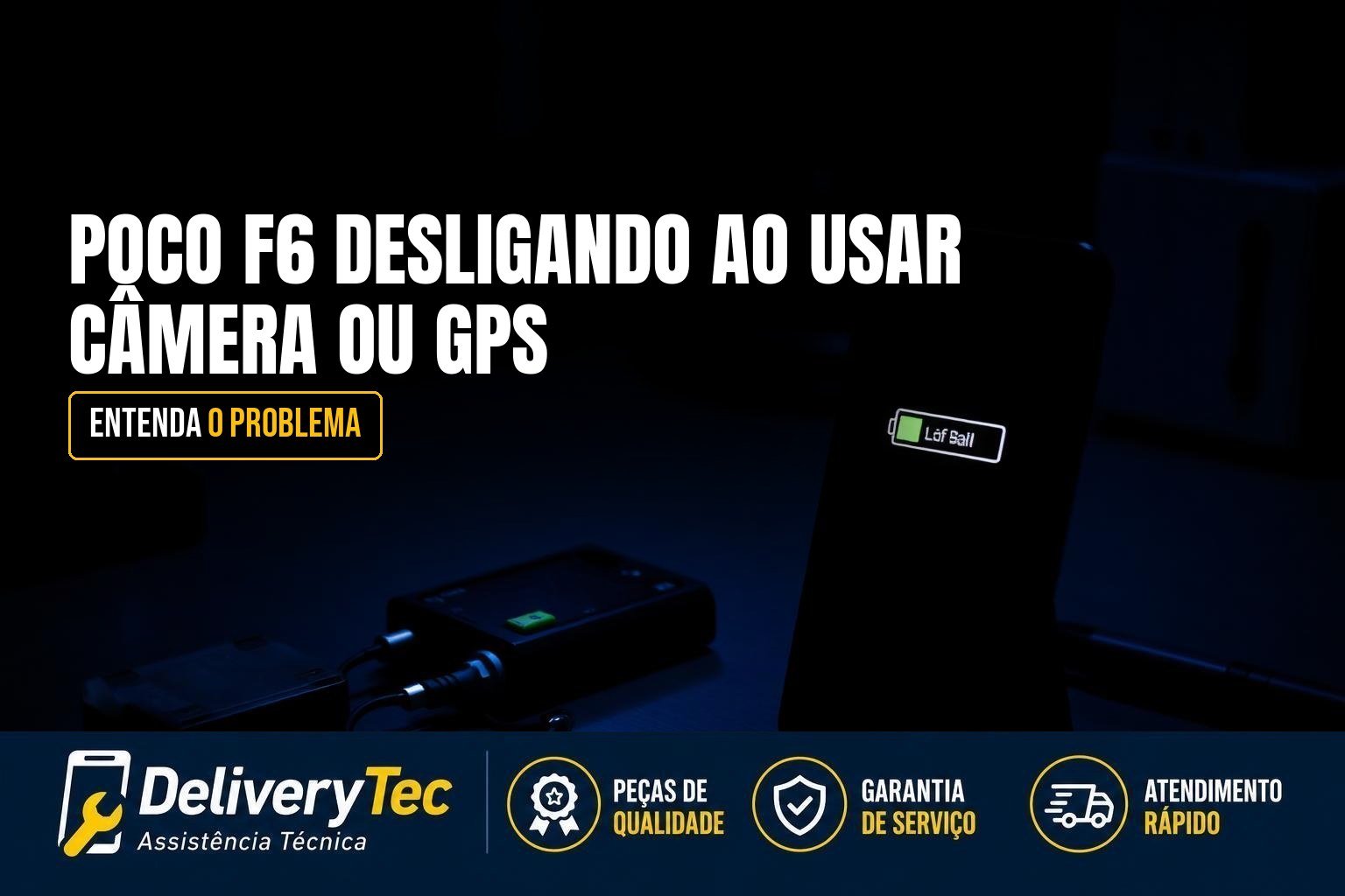 Poco F6 Desligando ao Usar Câmera ou GPS? Entenda o Problema