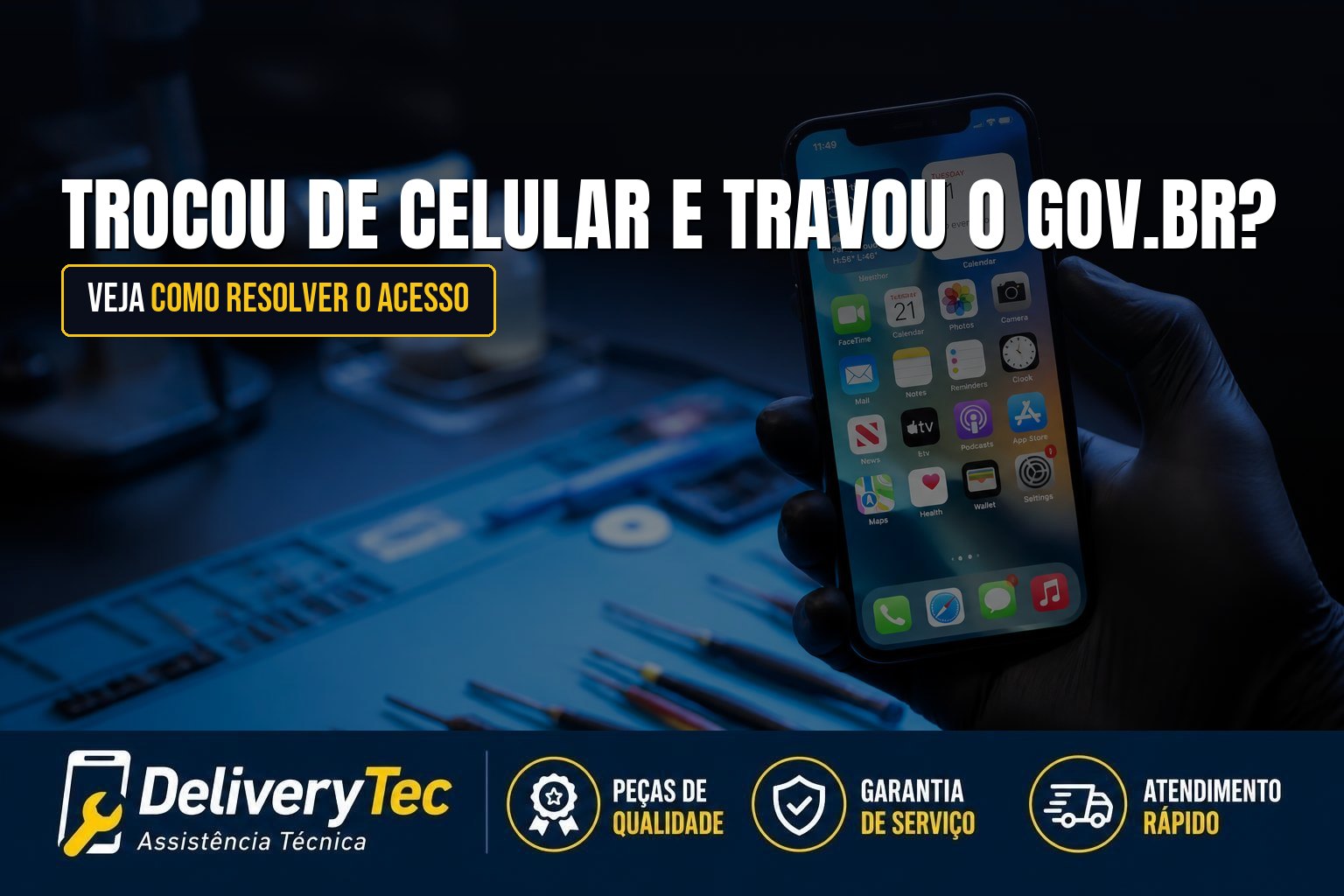 Trocou de Celular e Não Consegue Acessar o Gov.br? Veja Como Resolver