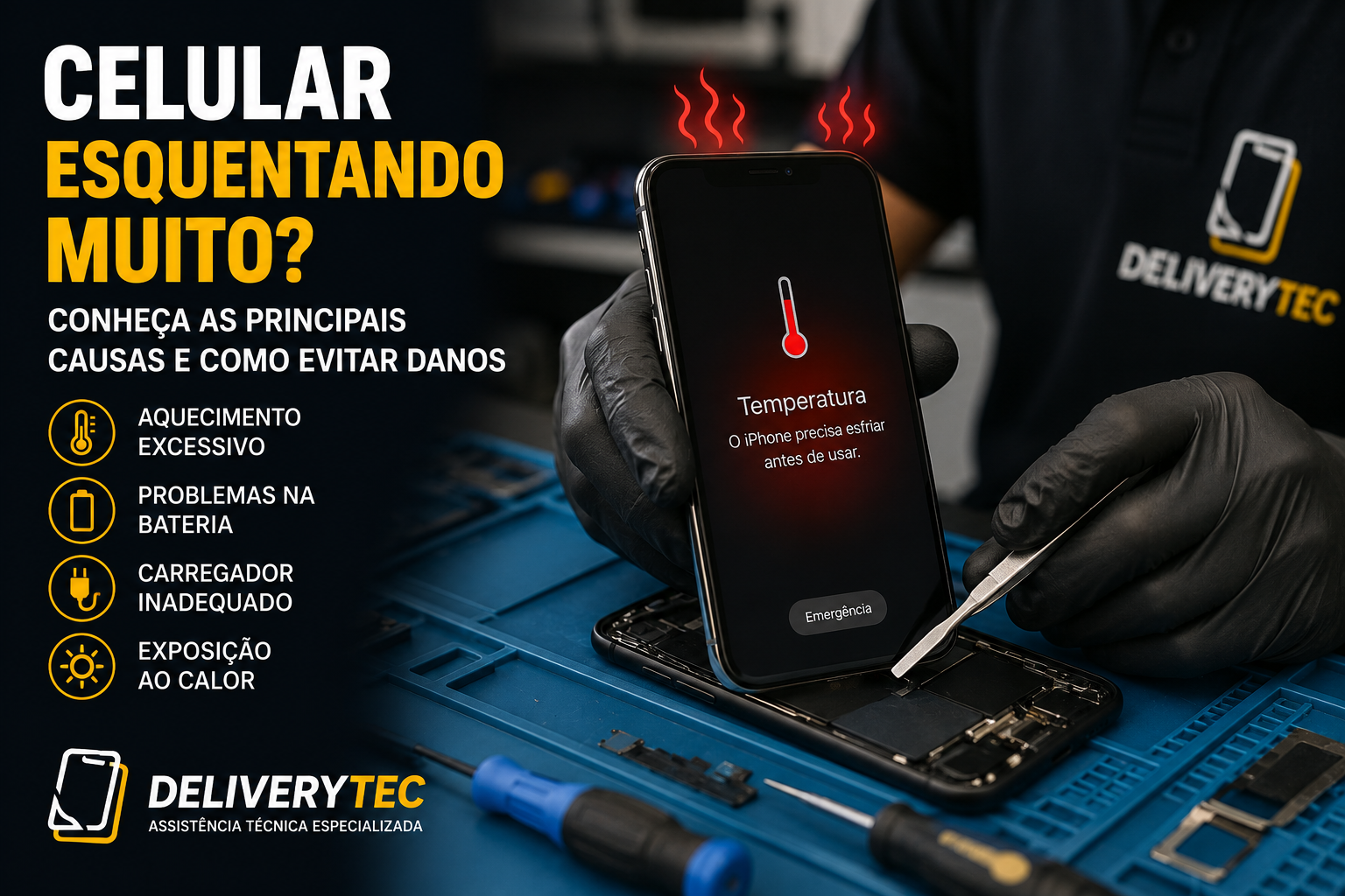Celular esquentando muito? Conheça as principais causas e como evitar danos