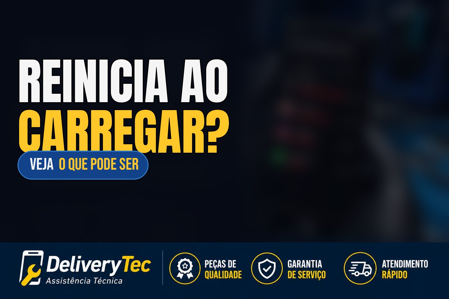 Celular fica reiniciando ao conectar no carregador? Veja o que pode ser