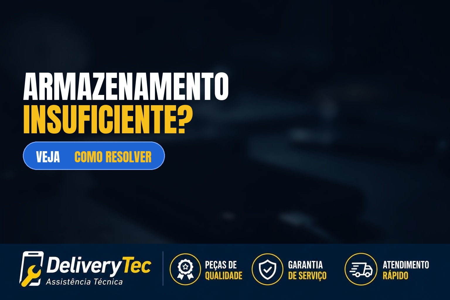 Celular mostra "Armazenamento insuficiente" mesmo com espaço? Veja como resolver