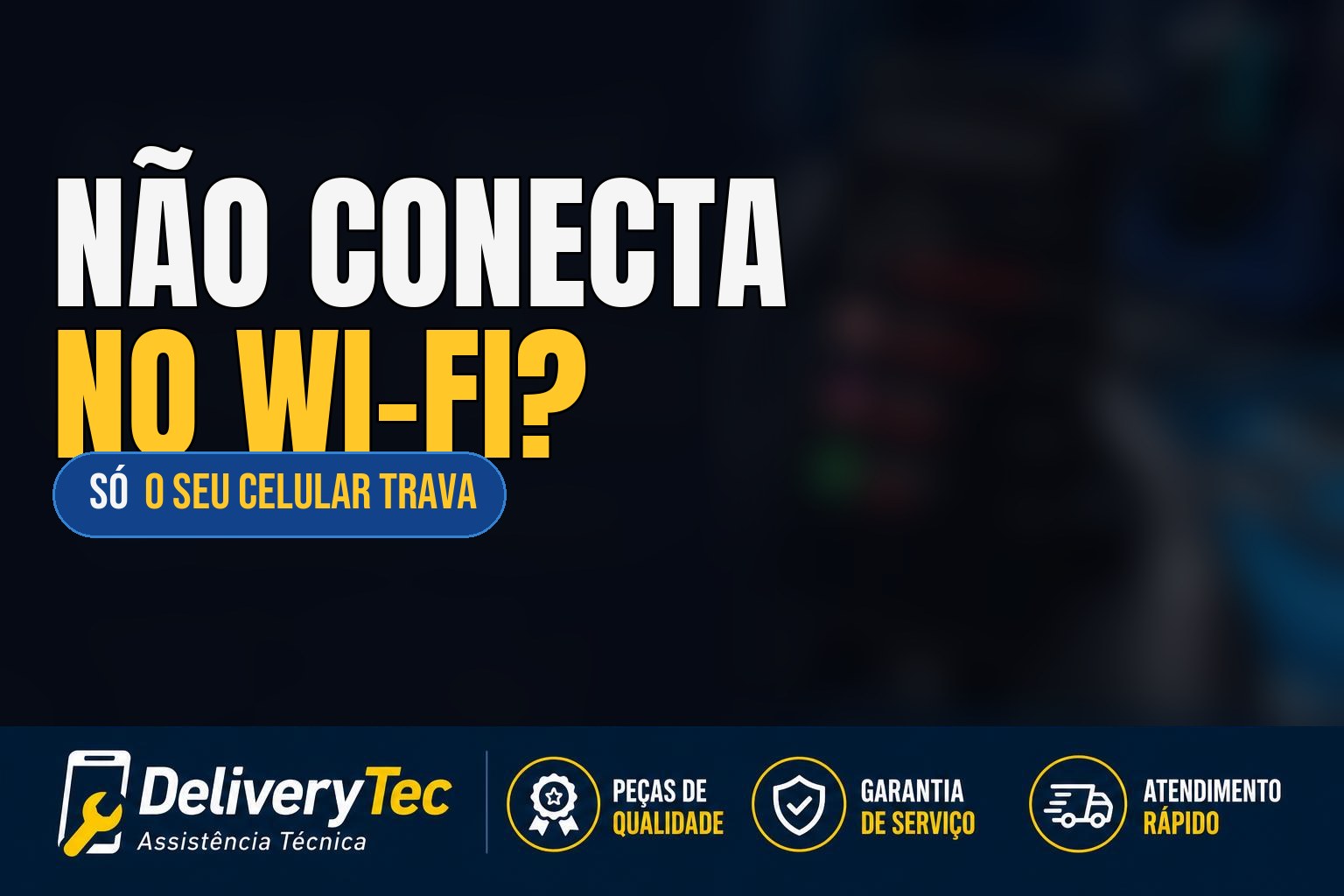 Celular não conecta no Wi-Fi, mas outros aparelhos conectam? Veja o que pode ser