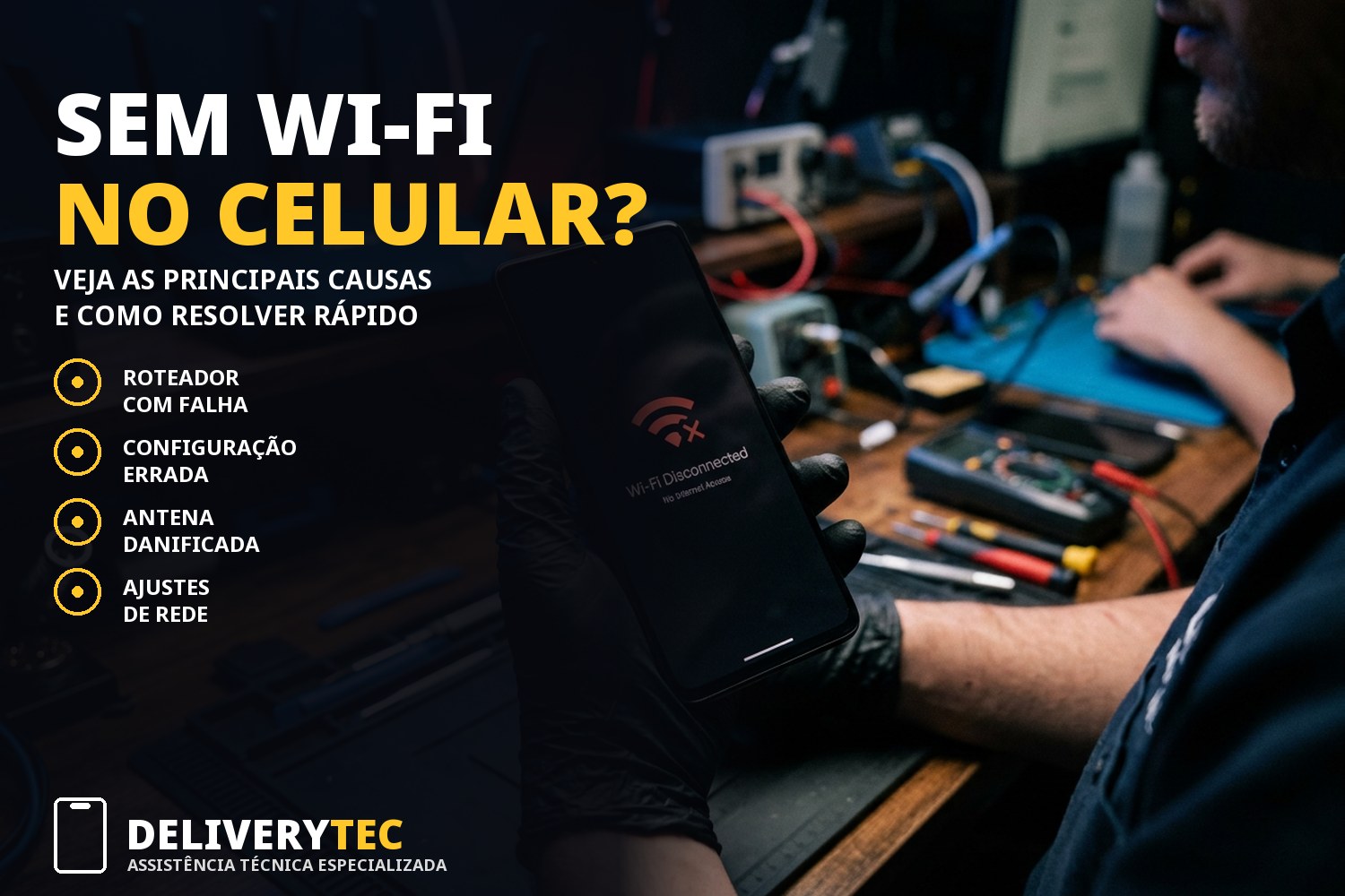Celular não conecta no Wi-Fi? Veja as principais causas e como resolver