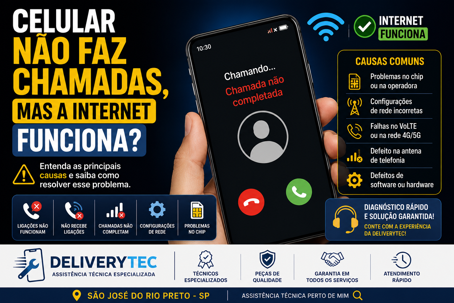 Celular não faz chamadas, mas a internet funciona? Veja o que pode ser