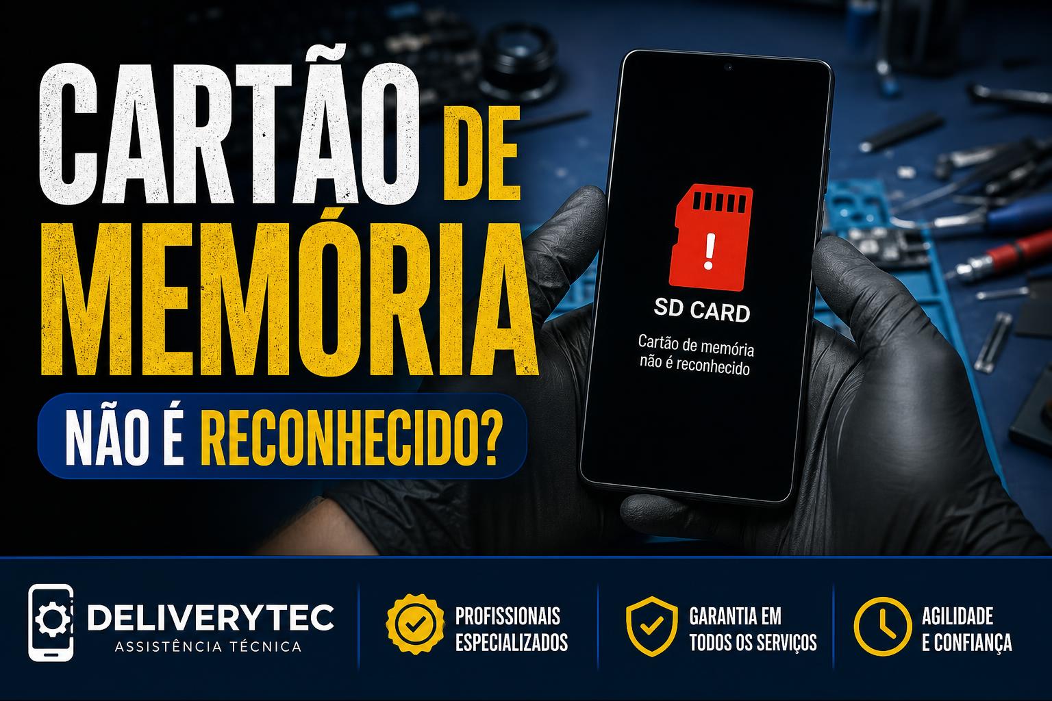 Celular não lê o cartão de memória? Veja as principais causas e como resolver