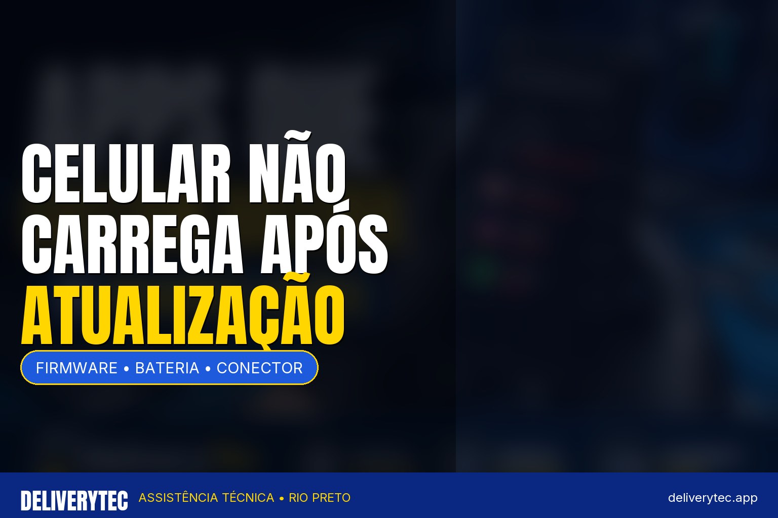Celular parou de carregar depois da atualização? Veja o que pode ser