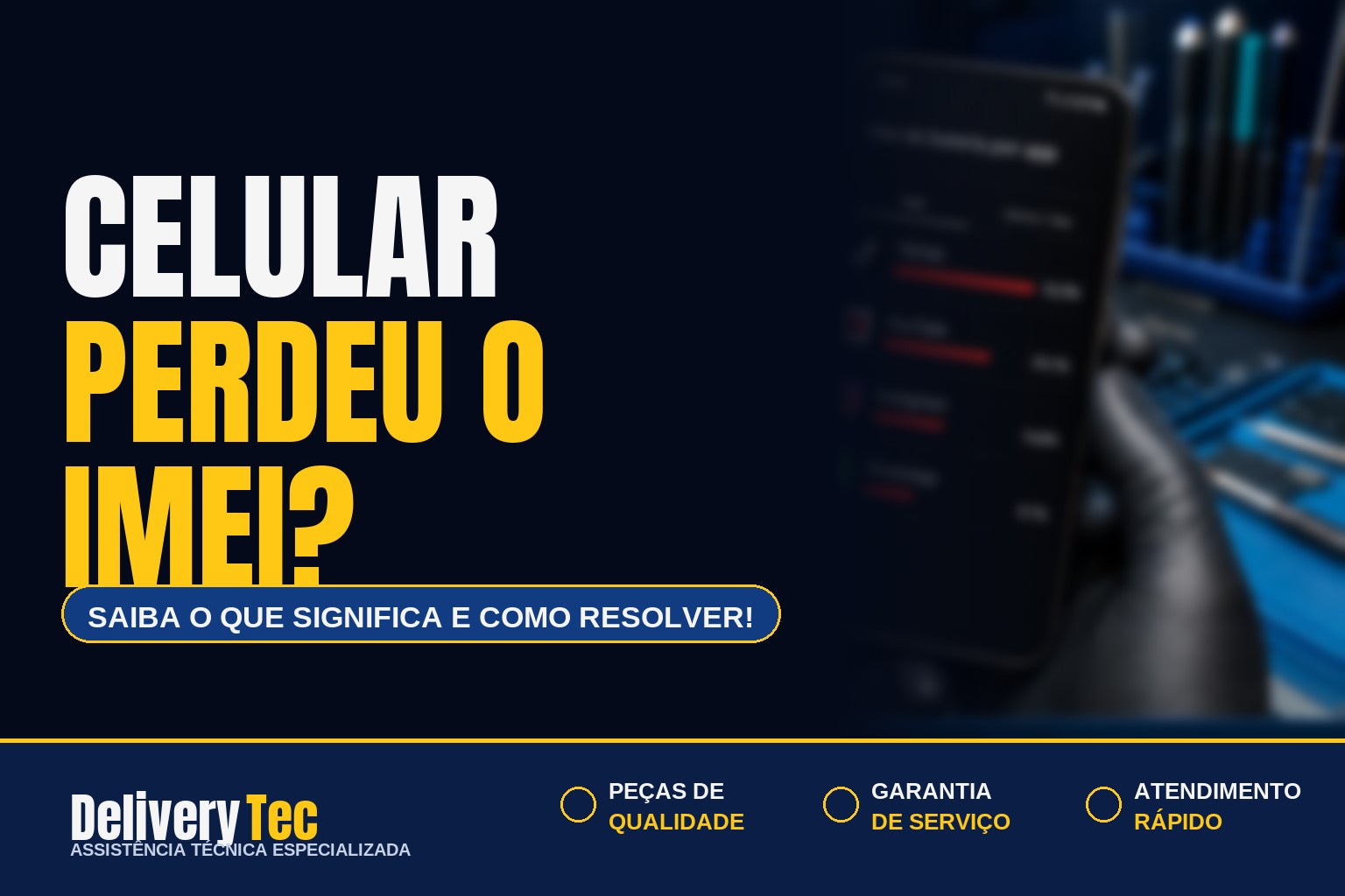 Celular perdeu o IMEI? Saiba o que isso significa e como resolver