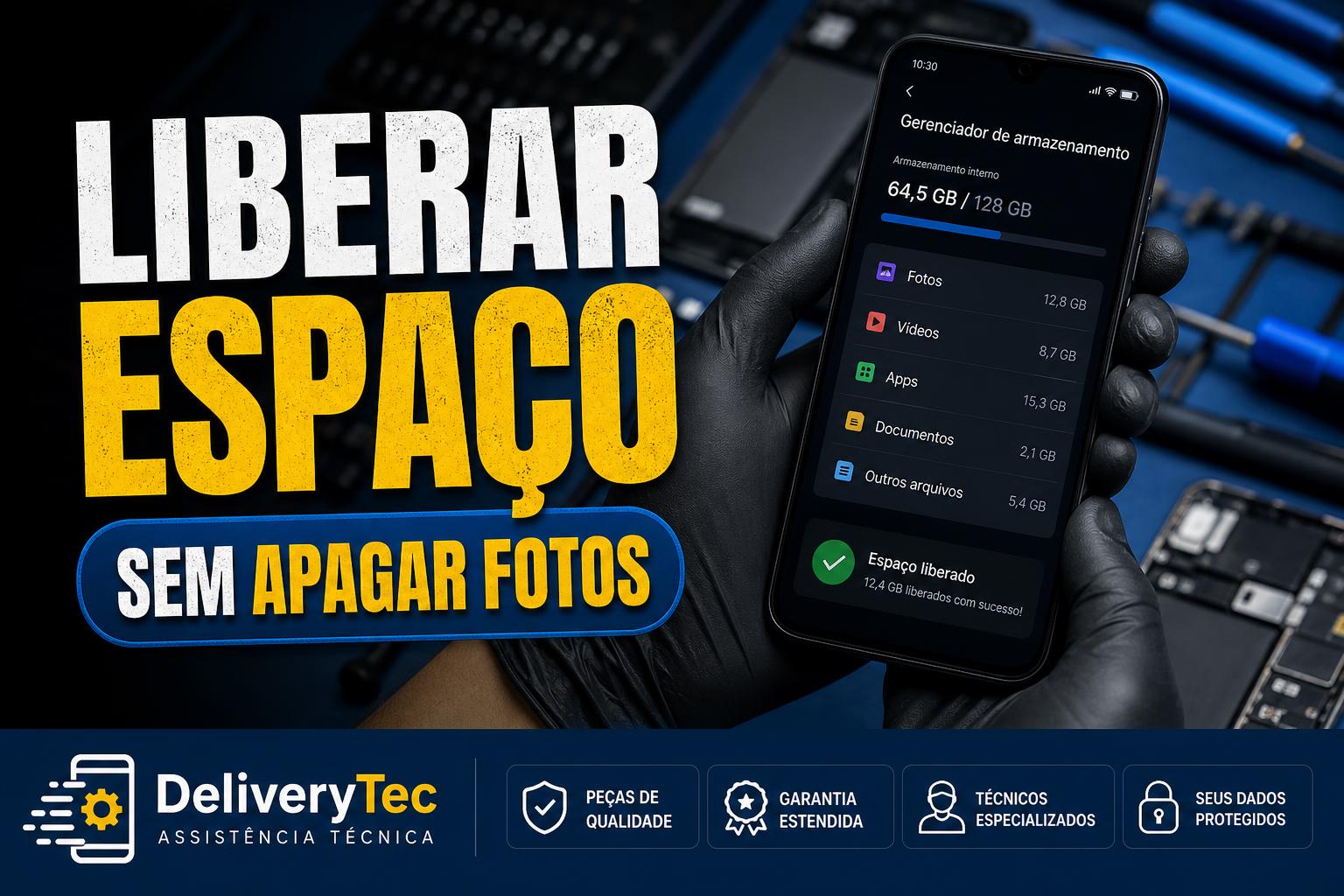 Como liberar espaço no celular sem apagar fotos
