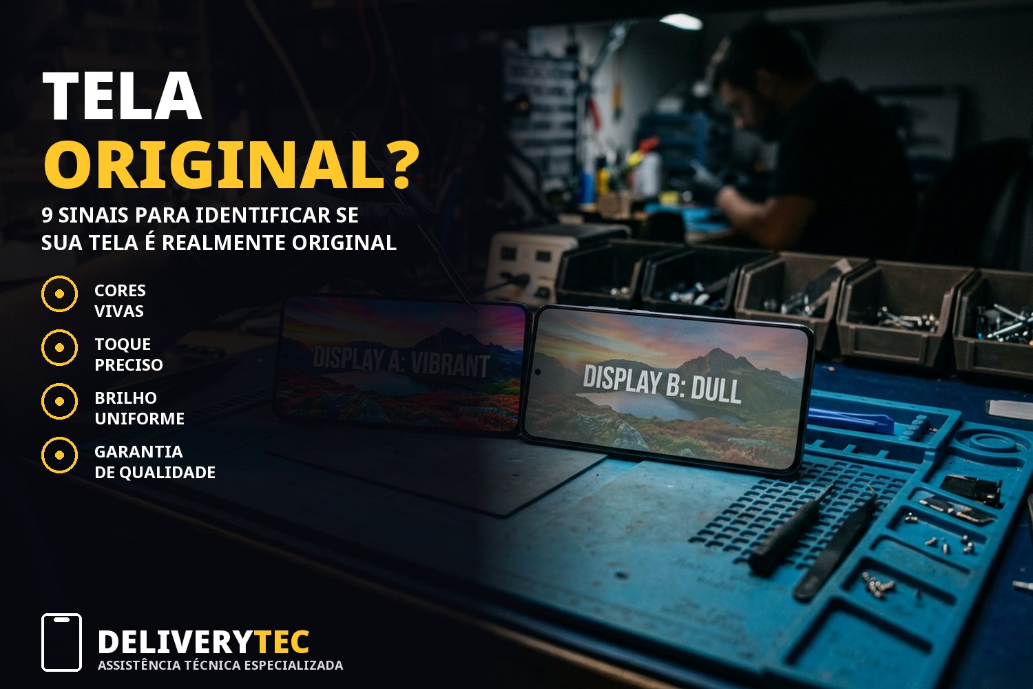 Como saber se a tela do celular é original? 9 sinais que você precisa conhecer