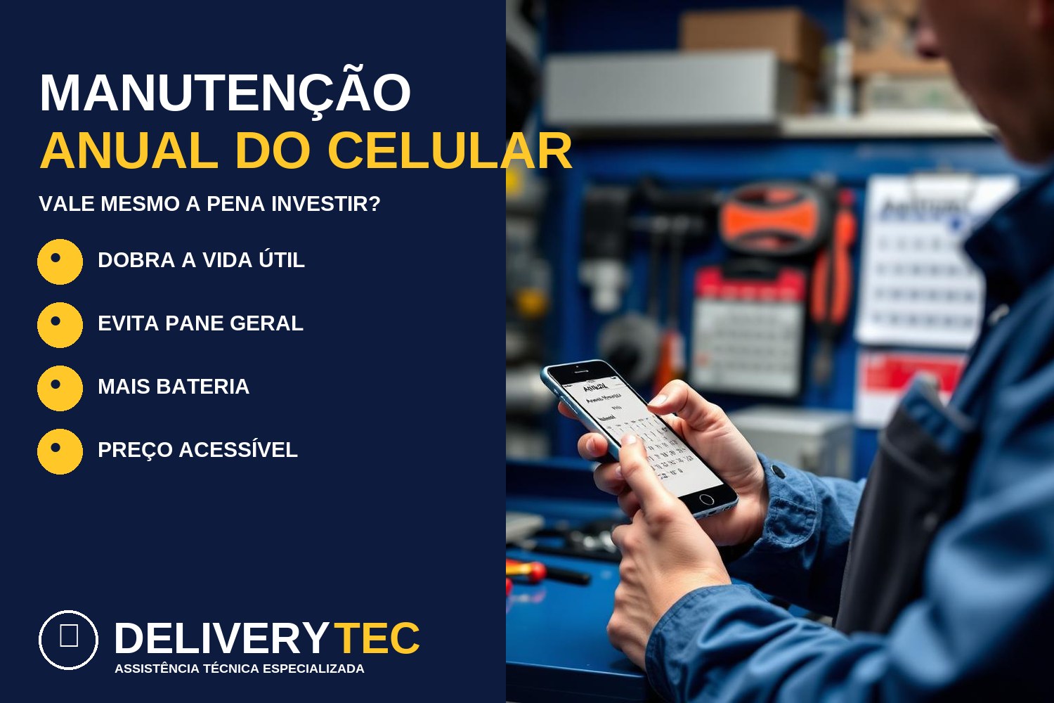 Manutenção anual do celular: vale mesmo a pena?