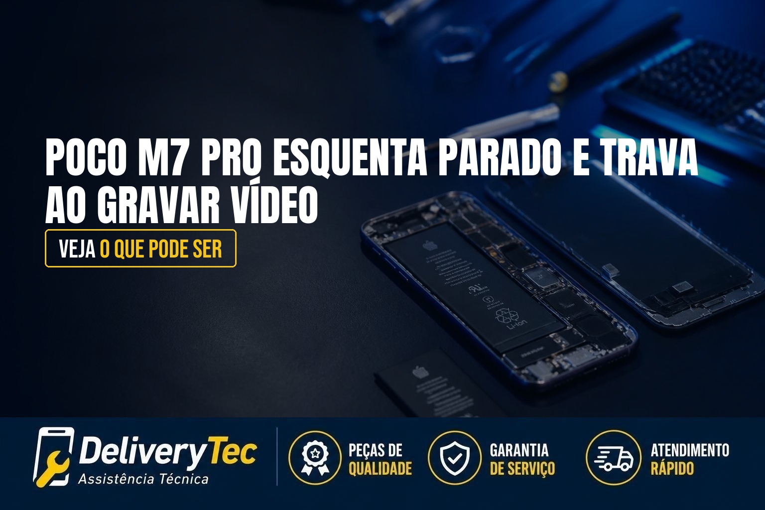 Poco M7 Pro Esquenta Mesmo Parado e Trava ao Gravar Vídeo? Veja o que Pode Ser