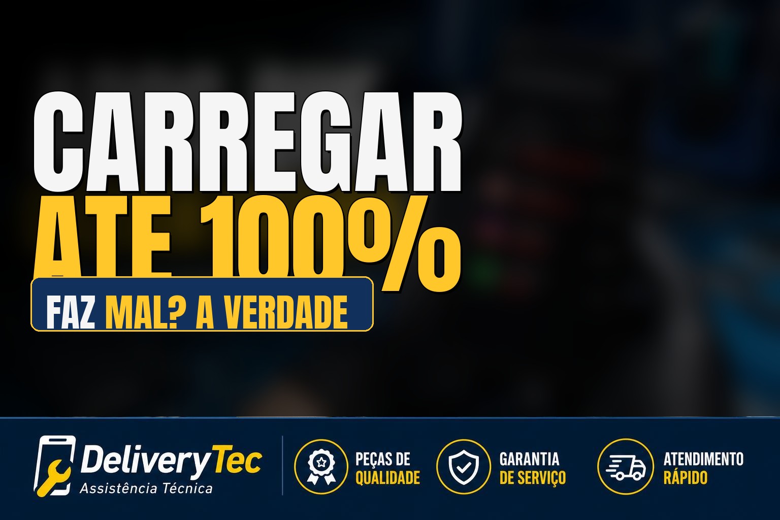 Carregar o celular até 100% faz mal? Mito ou verdade explicado