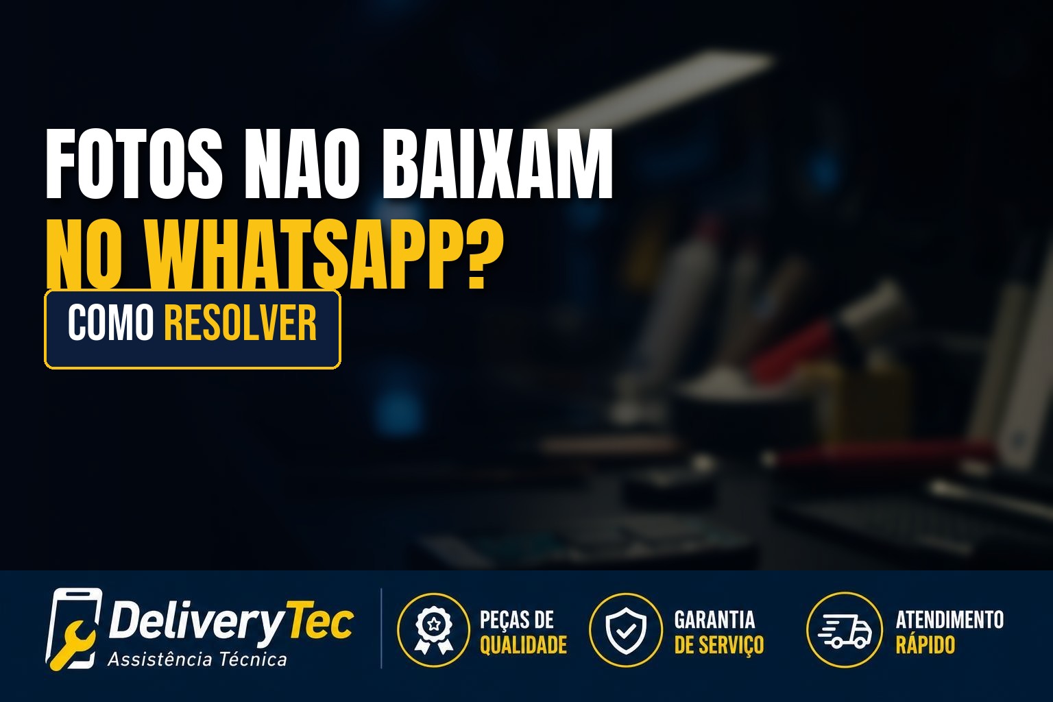 Fotos e vídeos não baixam no WhatsApp? Veja como resolver